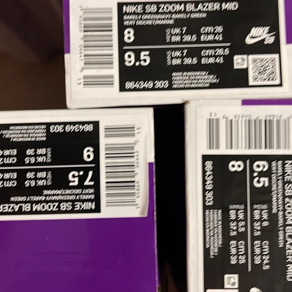 Nike SB Zoom Blazer Mid barely green/navy-barely green WMNS sneakers - Picture 8 of 16